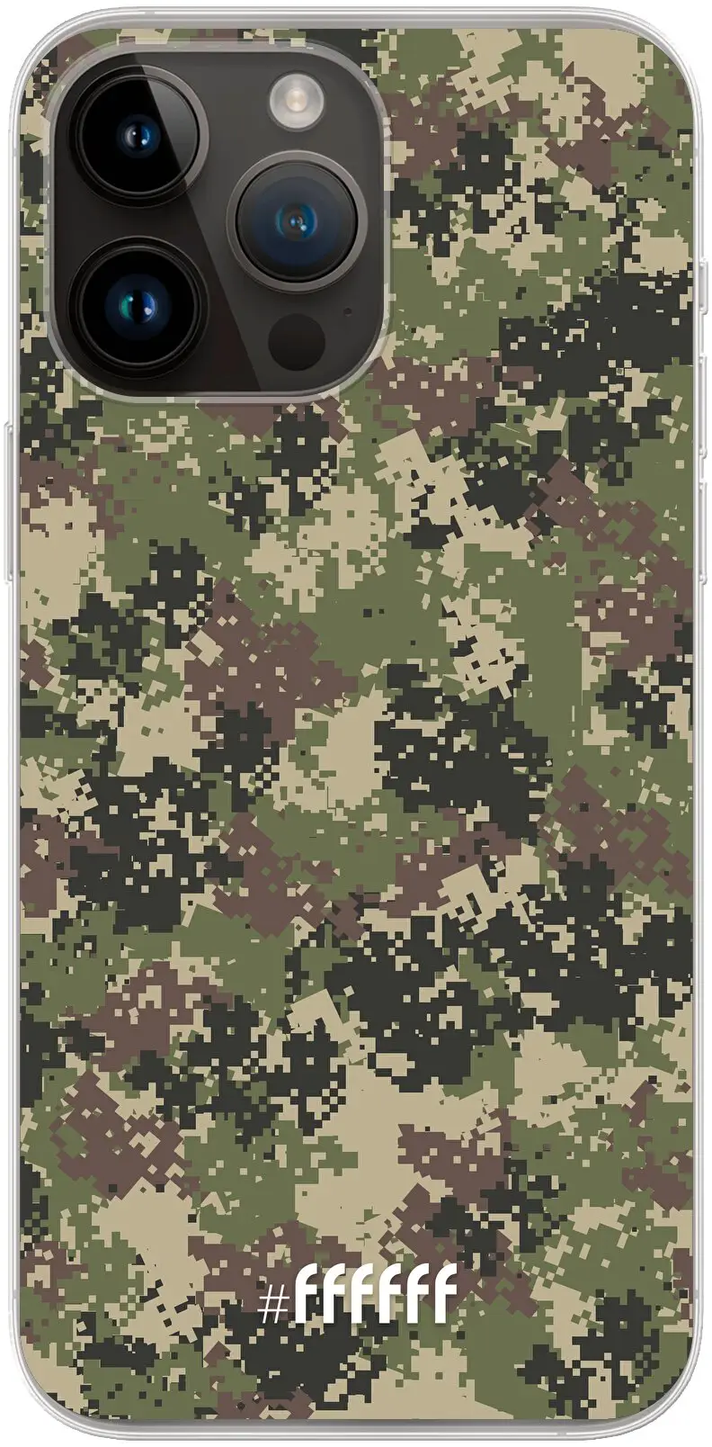 Digital Camouflage iPhone 14 Pro Max