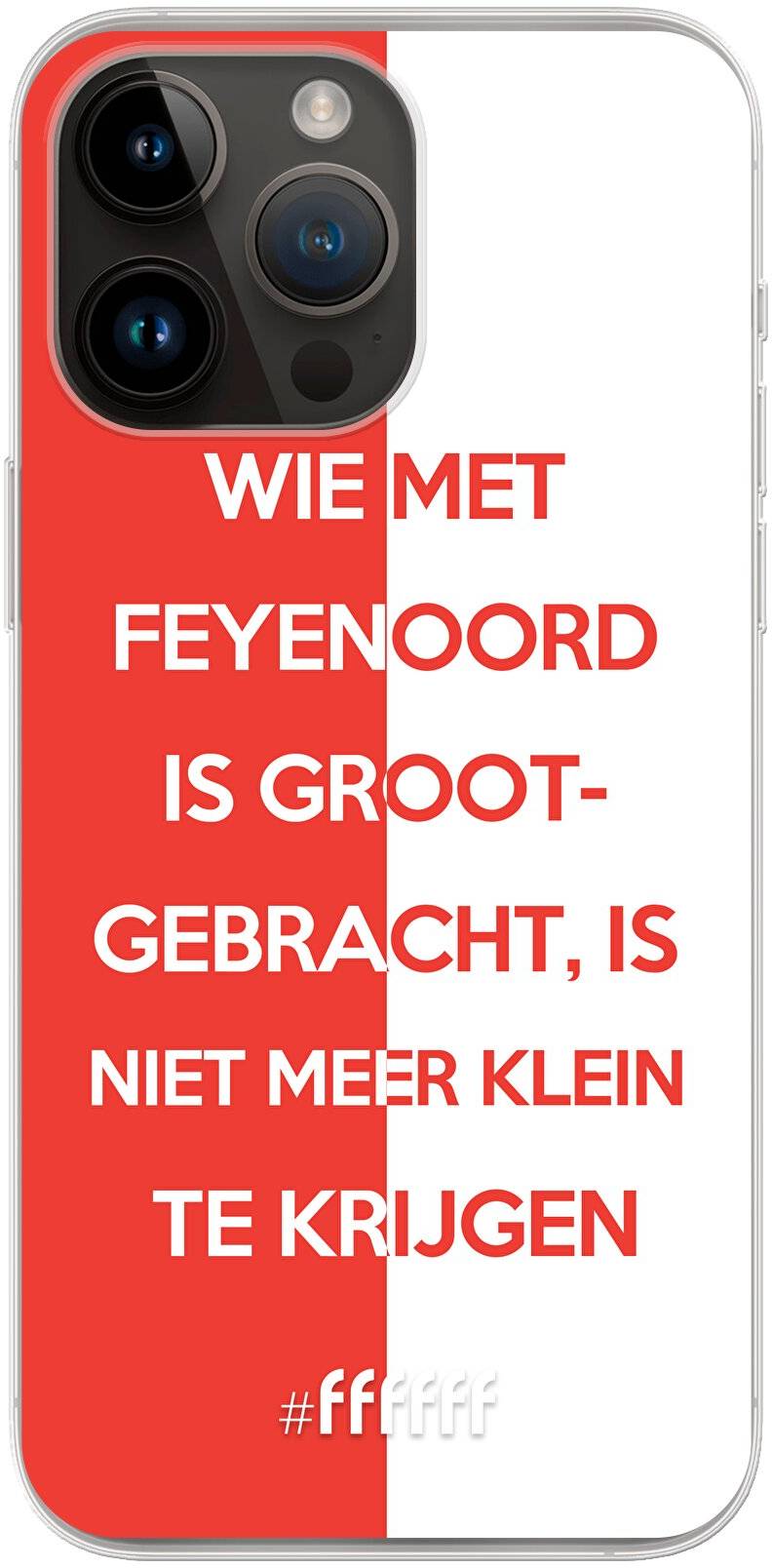 Feyenoord - Grootgebracht iPhone 14 Pro Max