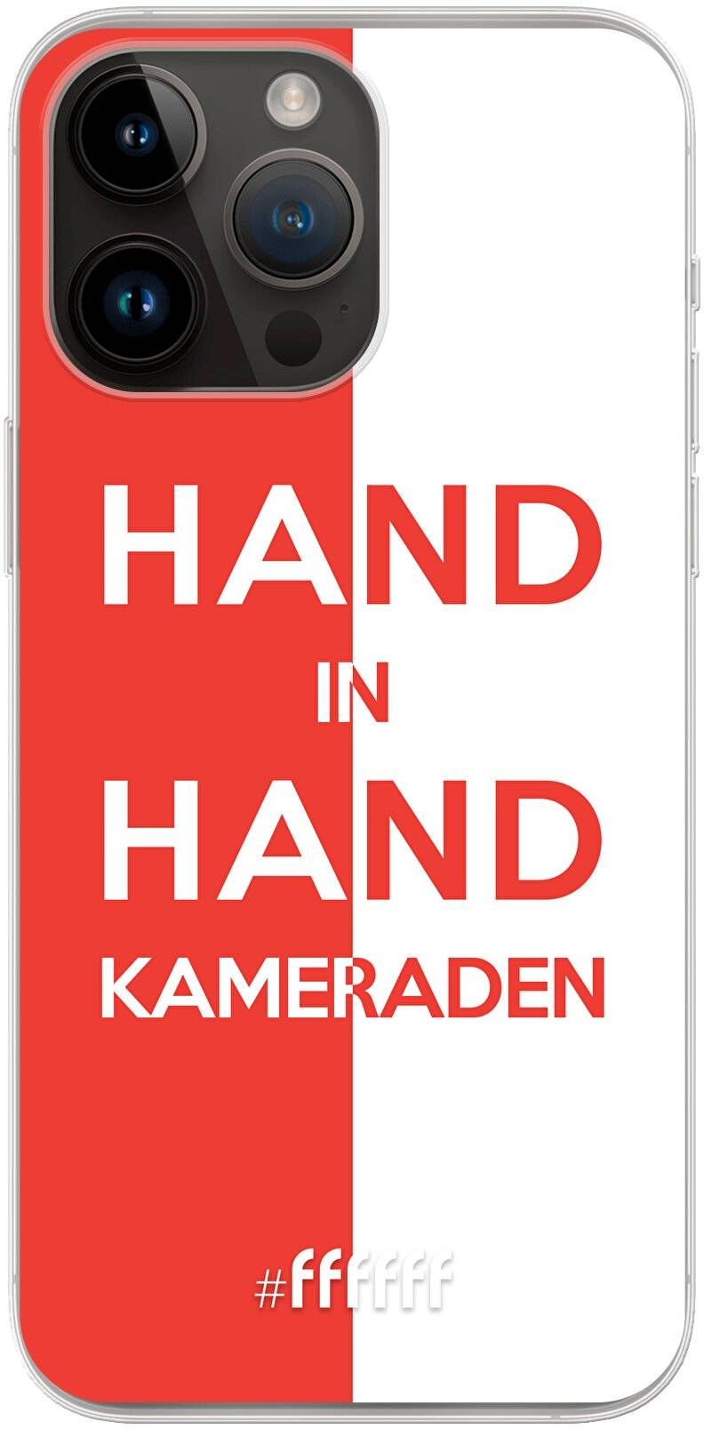 Feyenoord - Hand in hand, kameraden iPhone 14 Pro Max