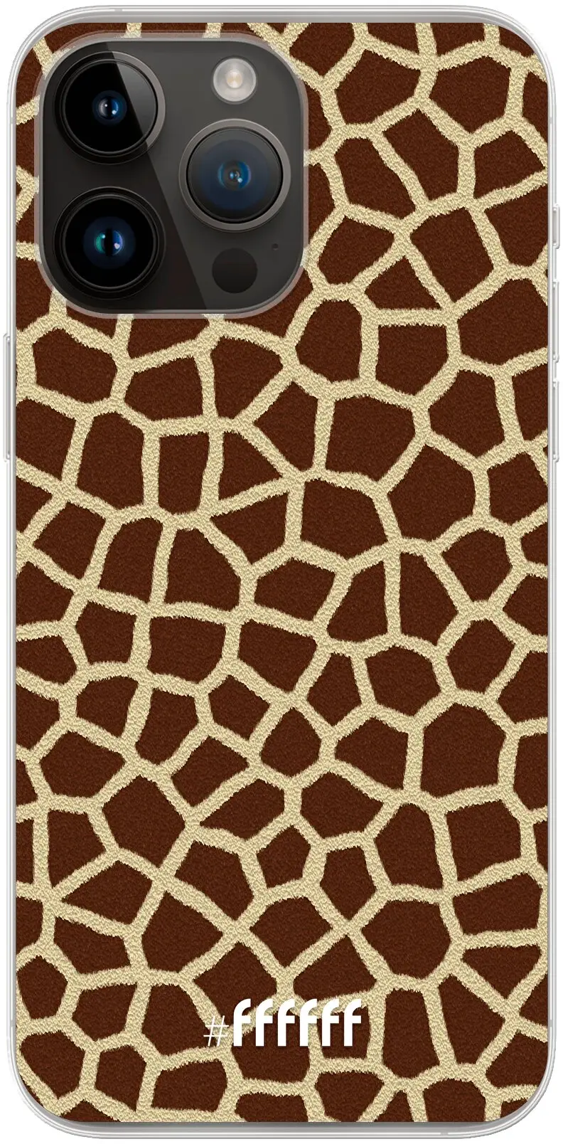 Giraffe Print iPhone 14 Pro Max