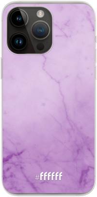 Lilac Marble iPhone 14 Pro Max