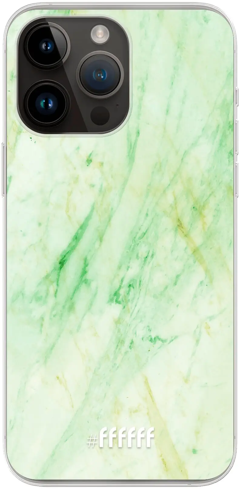 Pistachio Marble iPhone 14 Pro Max