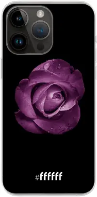 Purple Rose iPhone 14 Pro Max