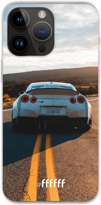 Silver Sports Car iPhone 14 Pro Max
