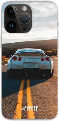 Silver Sports Car iPhone 14 Pro Max