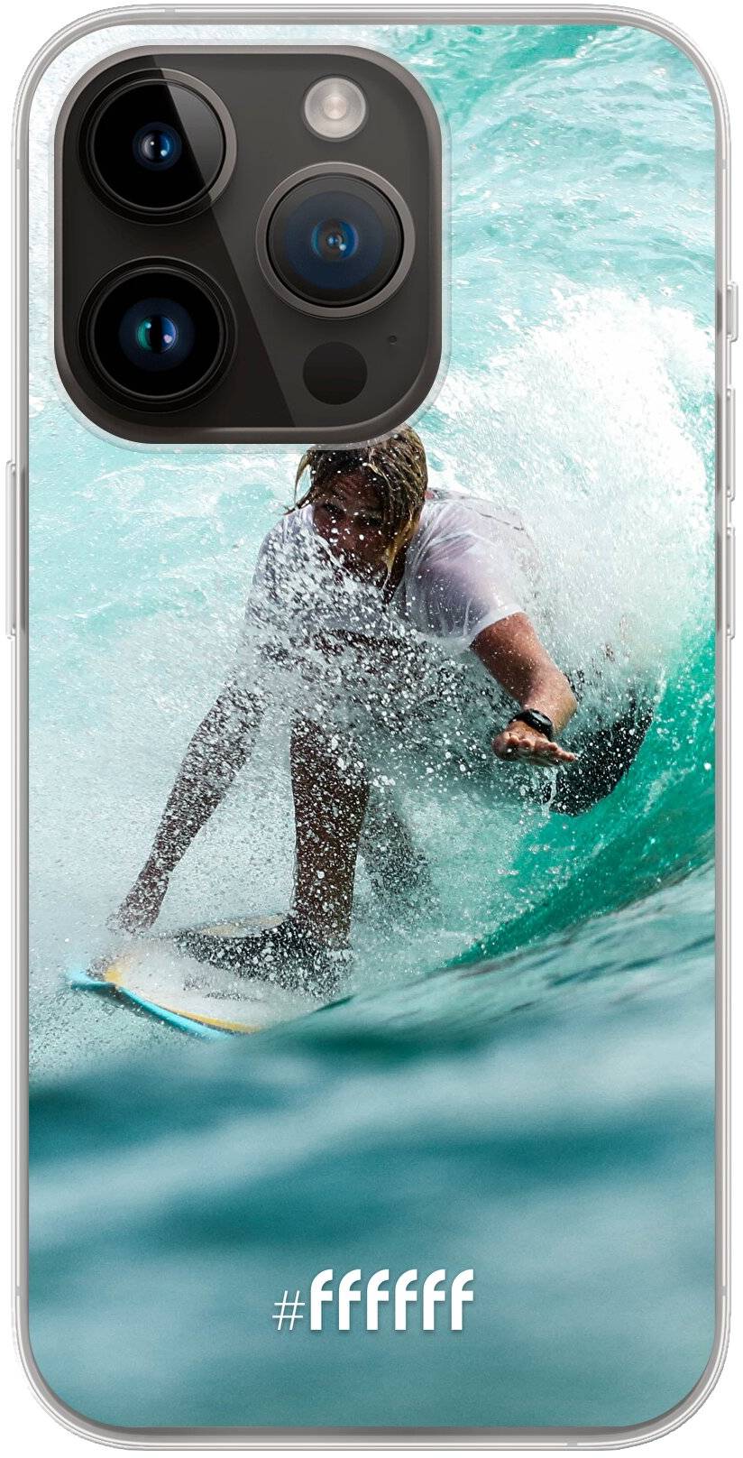 Boy Surfing iPhone 14 Pro