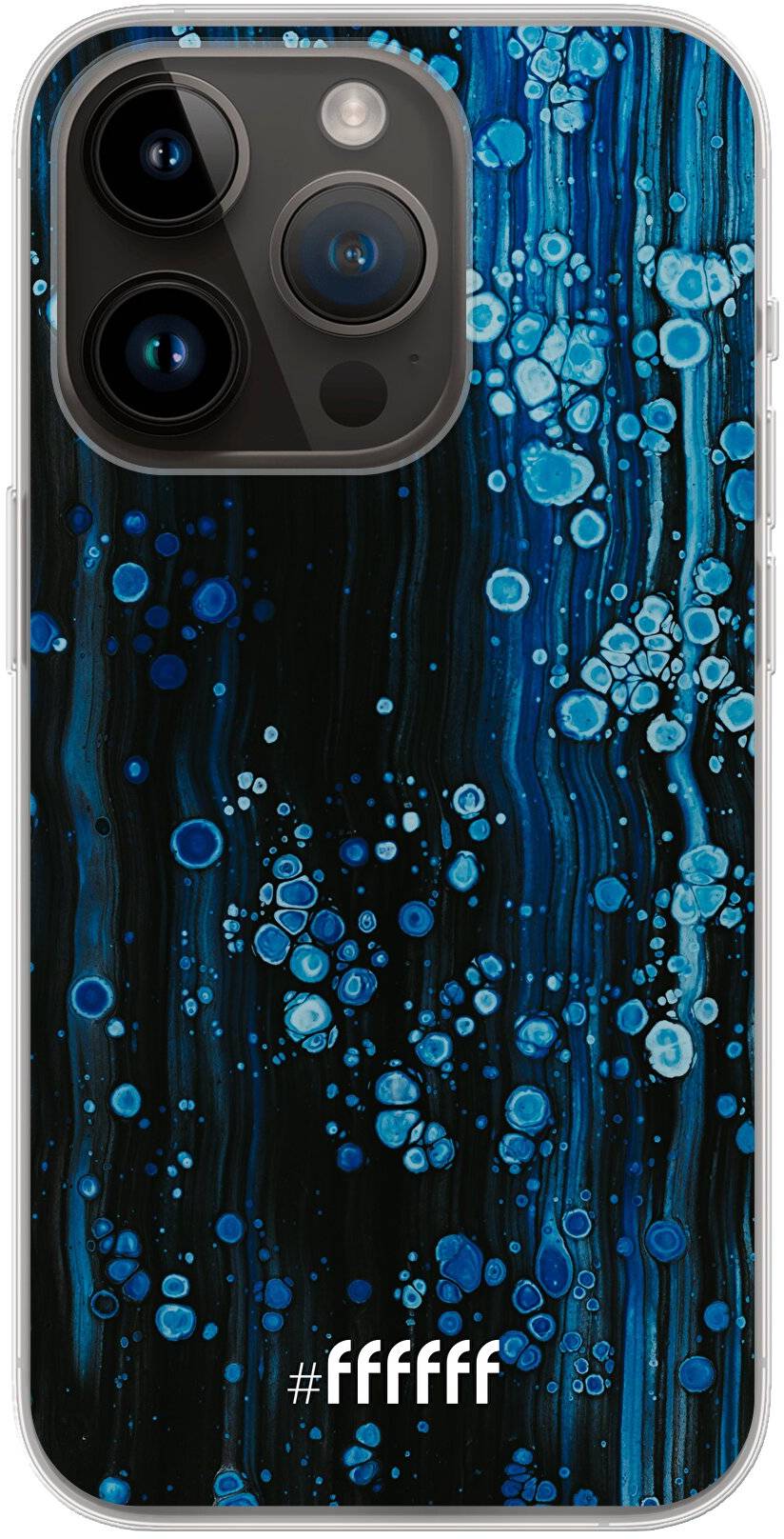 Bubbling Blues iPhone 14 Pro