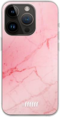 Coral Marble iPhone 14 Pro