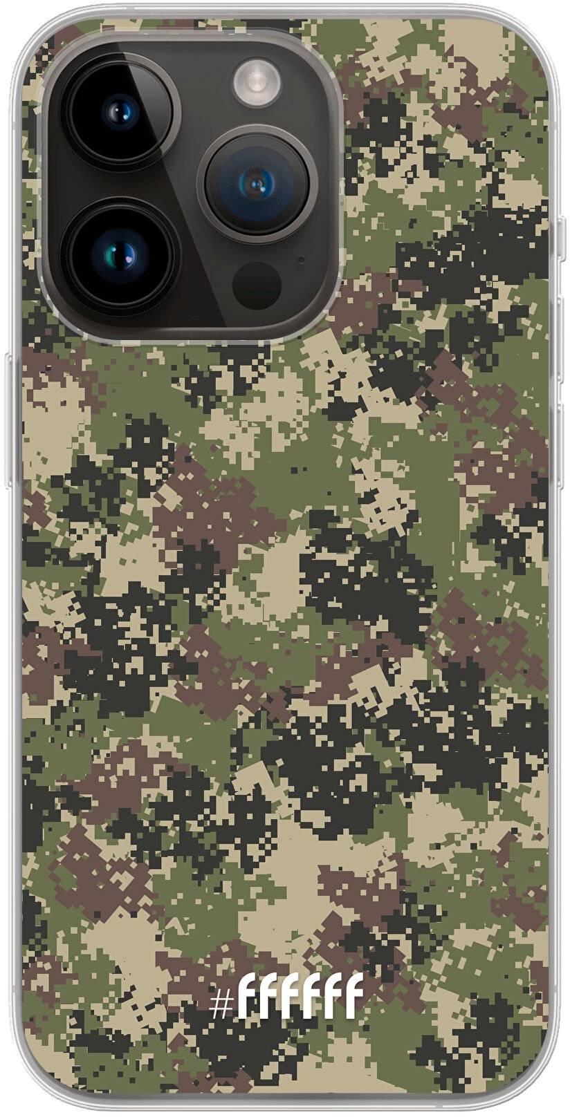 Digital Camouflage iPhone 14 Pro
