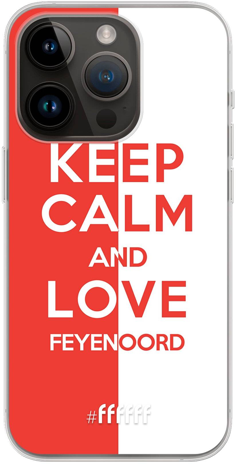 Feyenoord - Keep calm iPhone 14 Pro