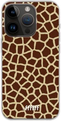 Giraffe Print iPhone 14 Pro