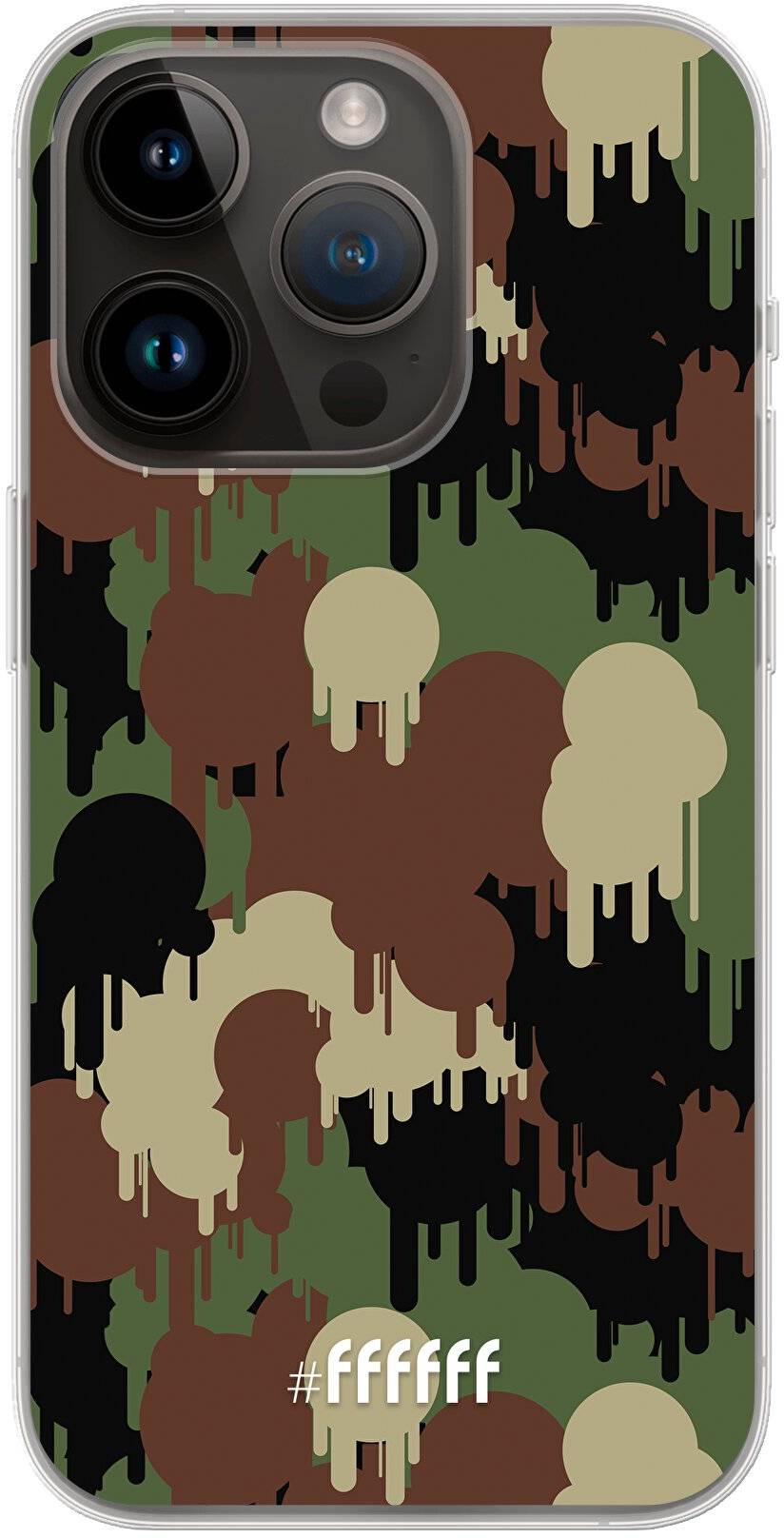 Graffiti Camouflage iPhone 14 Pro