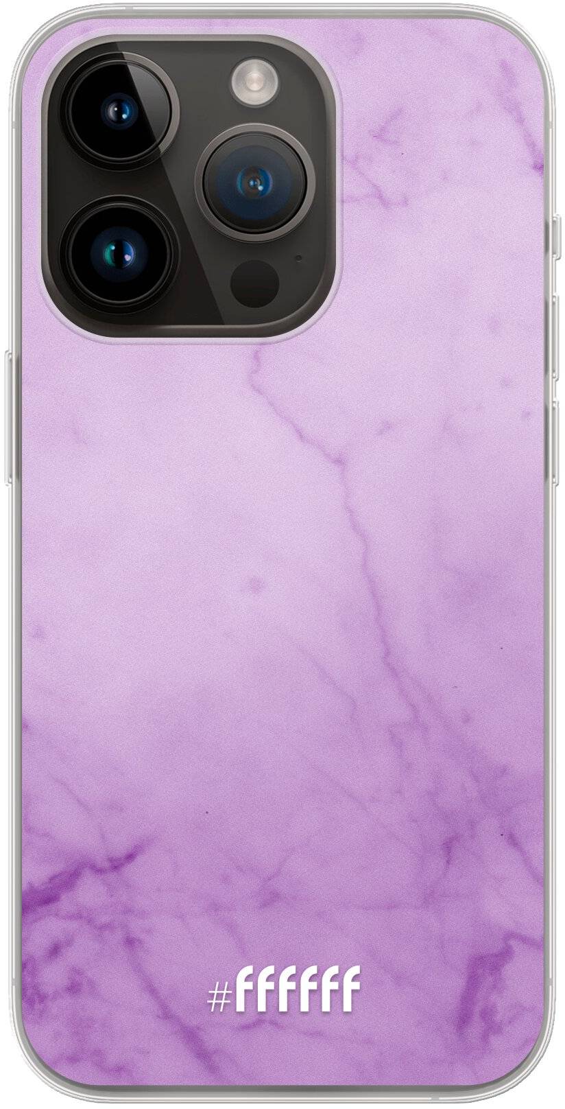 Lilac Marble iPhone 14 Pro