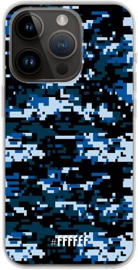 Navy Camouflage iPhone 14 Pro
