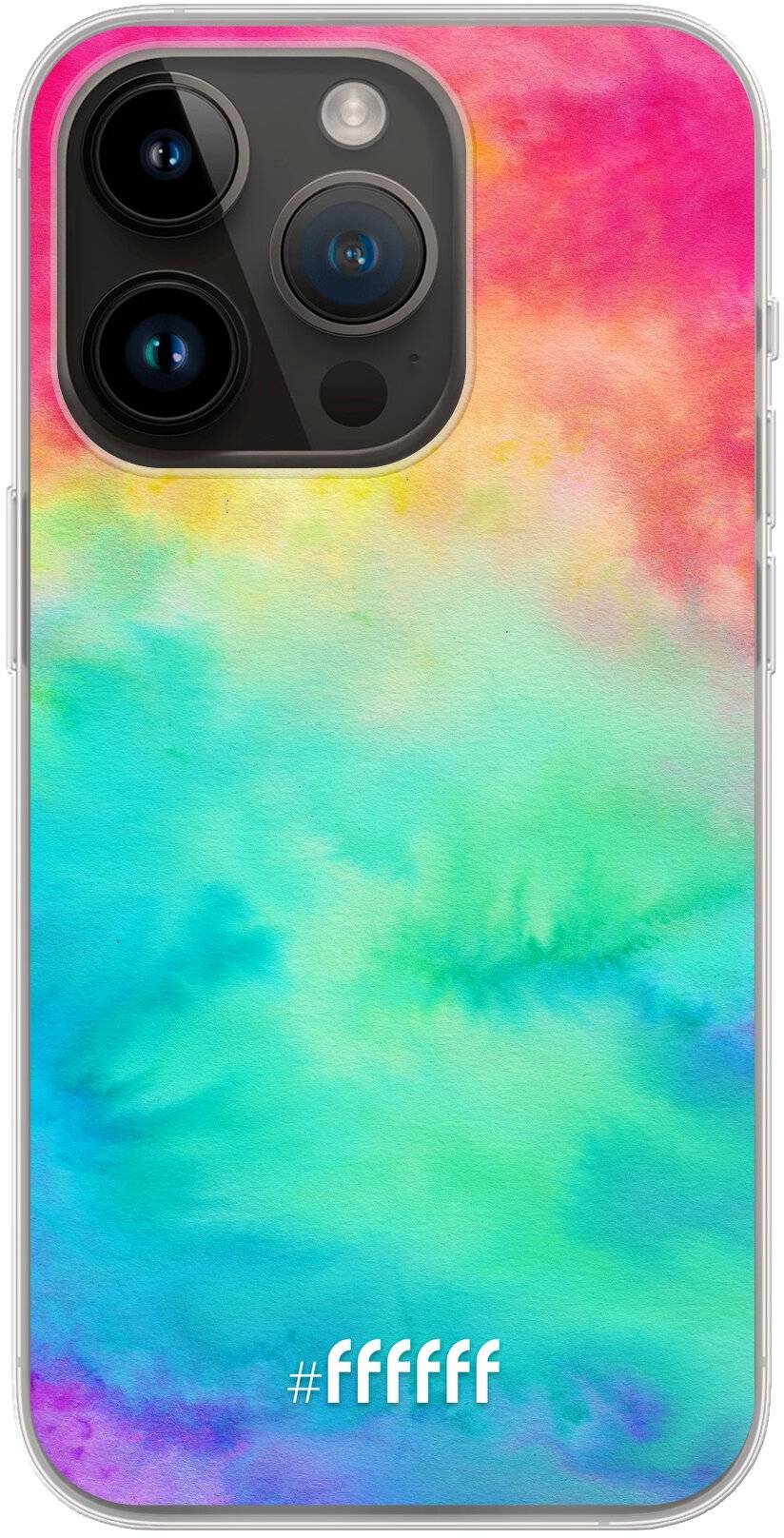 Rainbow Tie Dye iPhone 14 Pro