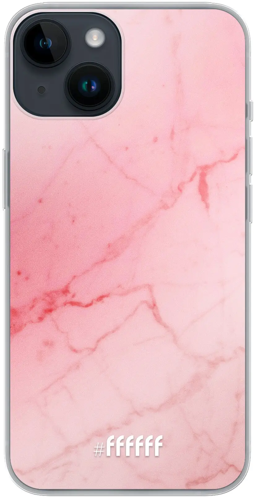 Coral Marble iPhone 14