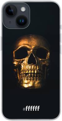 Gold Skull iPhone 14