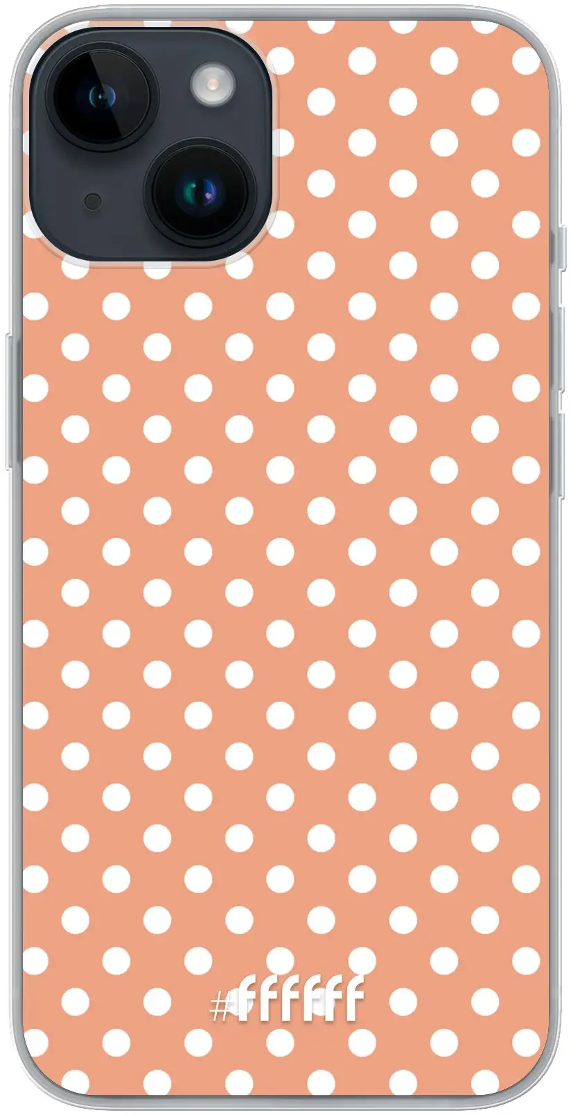 Peachy Dots iPhone 14