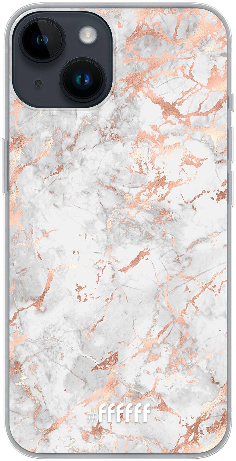 Peachy Marble iPhone 14