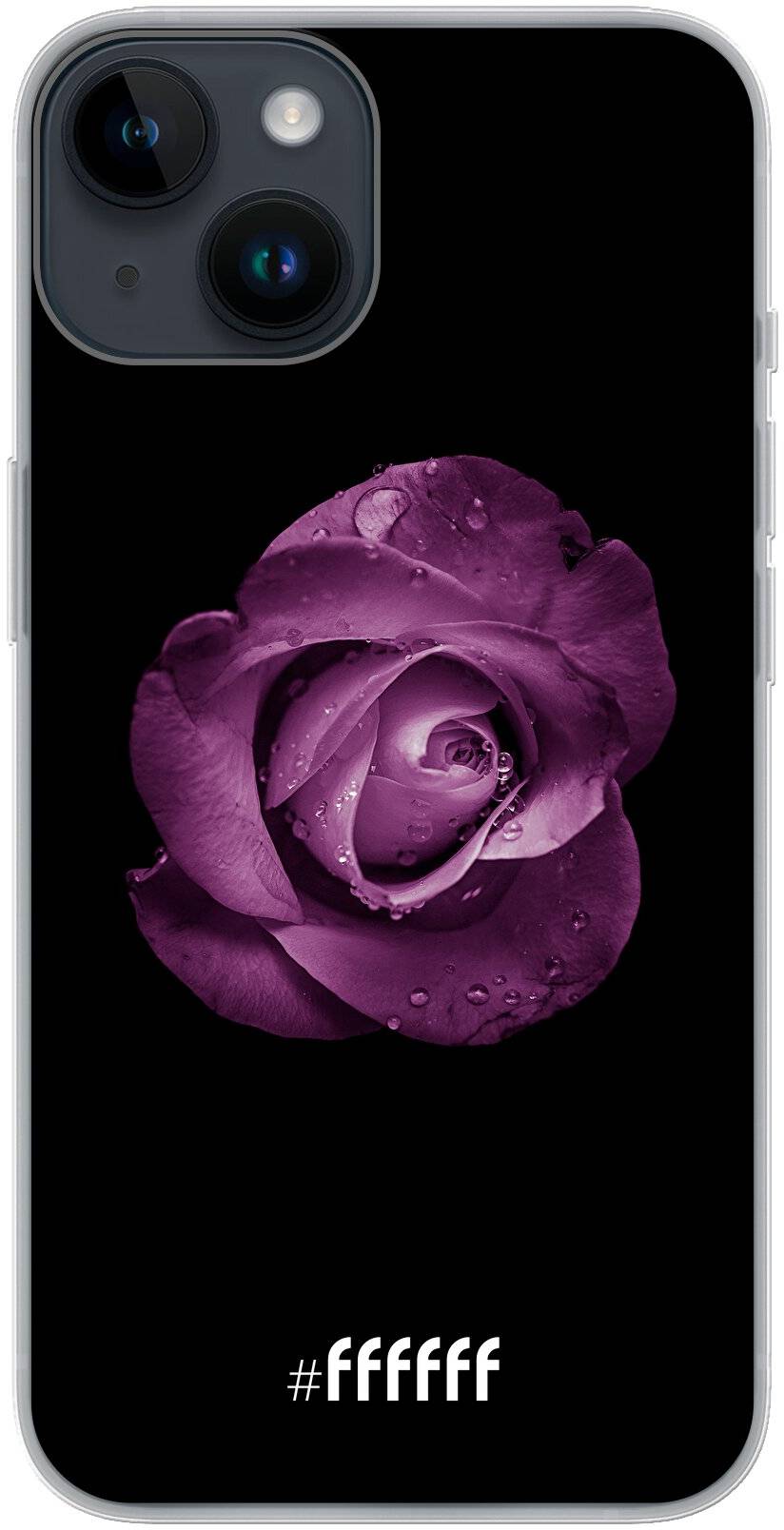 Purple Rose iPhone 14