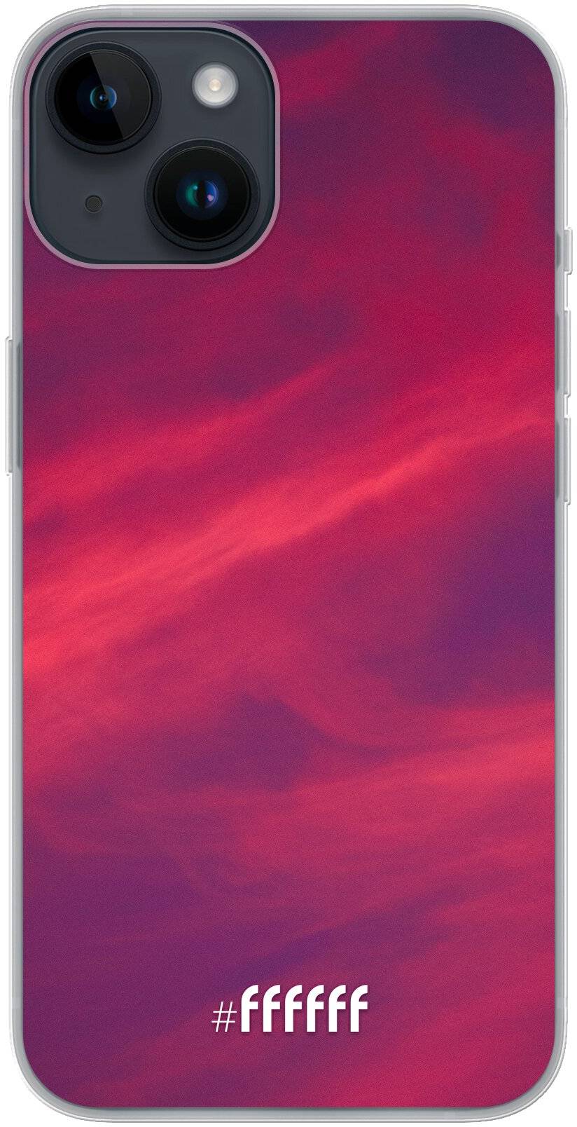 Red Skyline iPhone 14