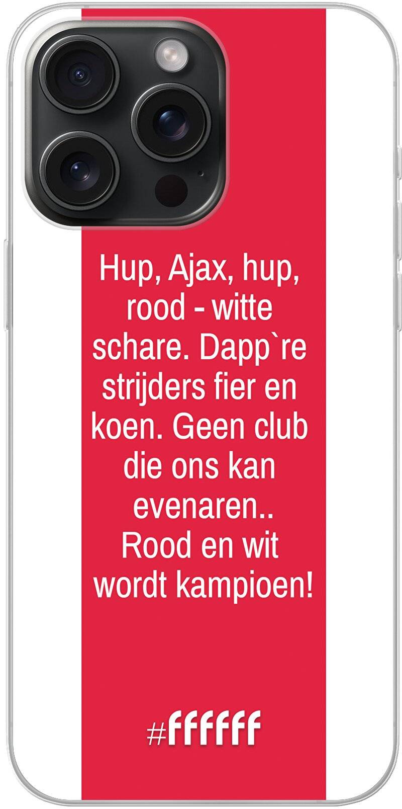 AFC Ajax Clublied iPhone 15 Pro Max