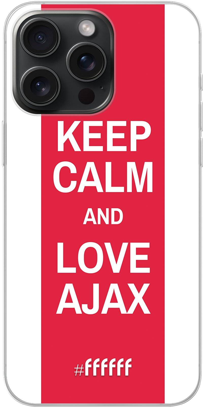 AFC Ajax Keep Calm iPhone 15 Pro Max