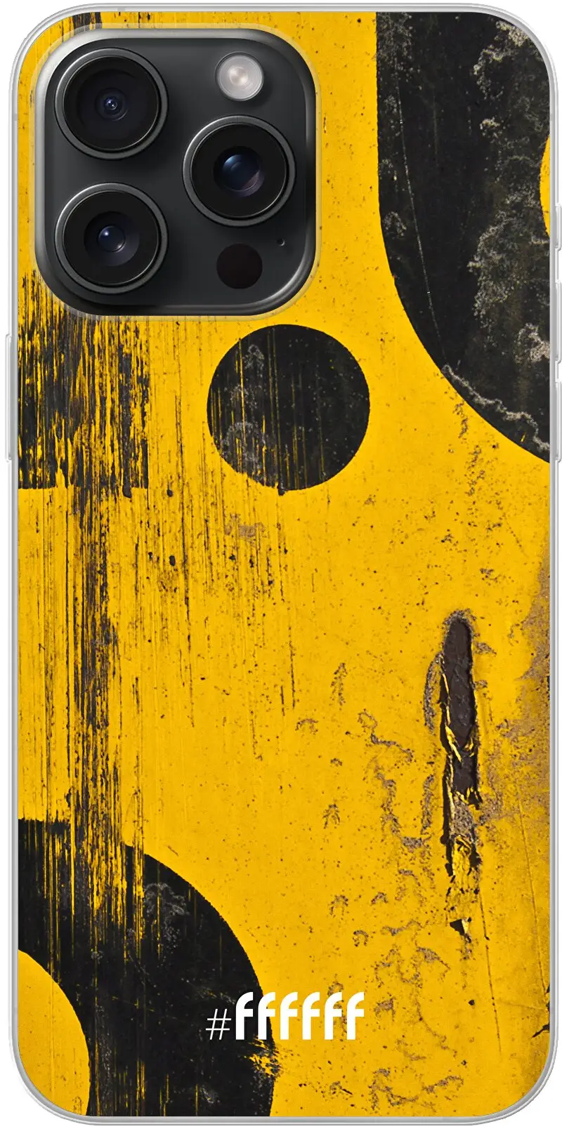 Black And Yellow iPhone 15 Pro Max