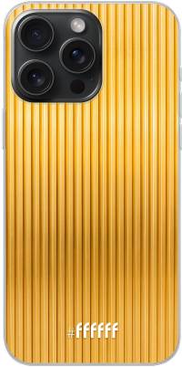 Bold Gold iPhone 15 Pro Max