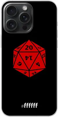 D20 - Black iPhone 15 Pro Max