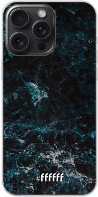 Dark Blue Marble iPhone 15 Pro Max