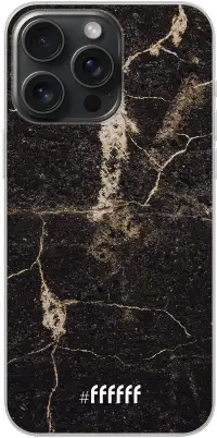 Dark Golden Marble iPhone 15 Pro Max