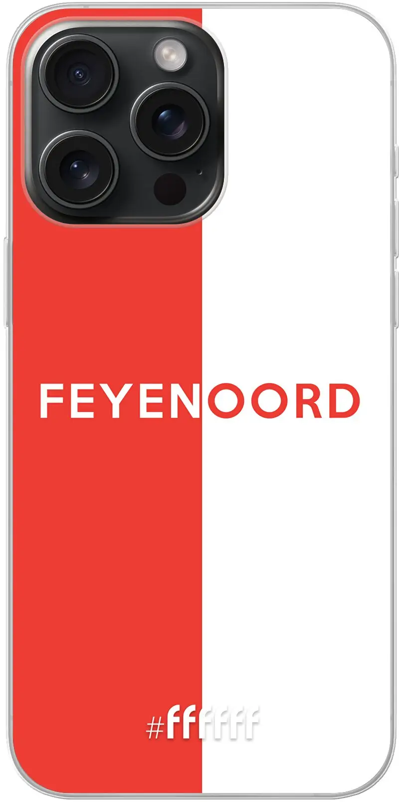 Feyenoord - met opdruk iPhone 15 Pro Max