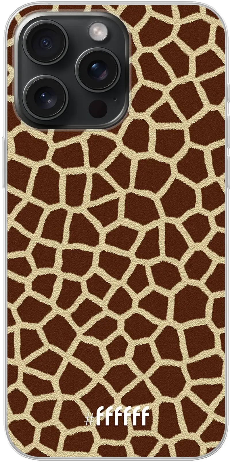 Giraffe Print iPhone 15 Pro Max