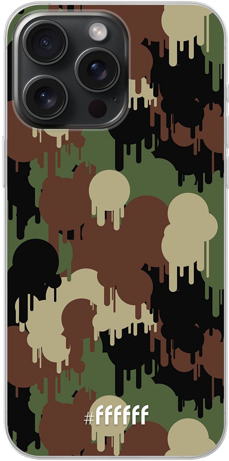 Graffiti Camouflage iPhone 15 Pro Max