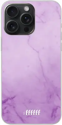 Lilac Marble iPhone 15 Pro Max