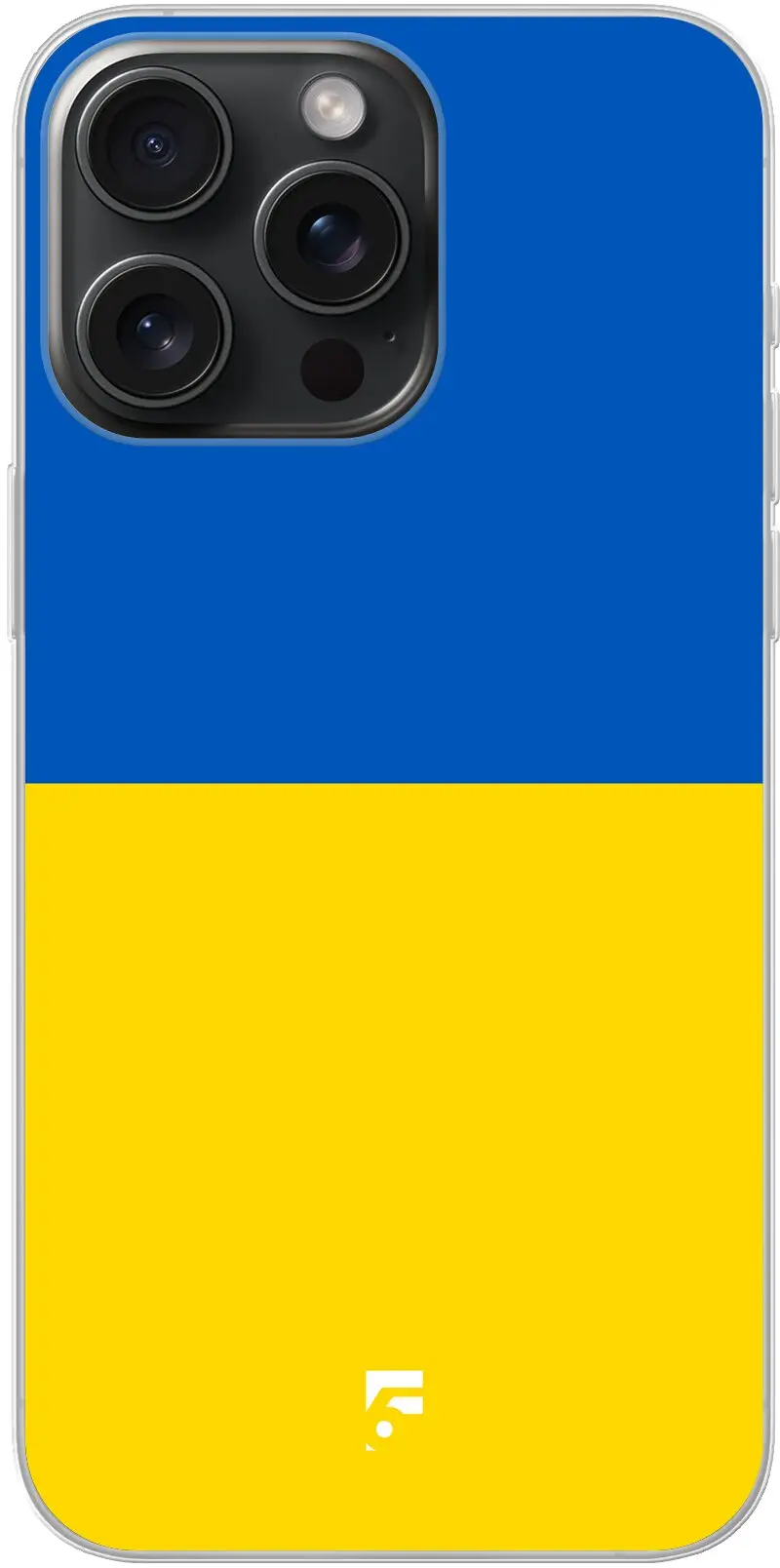 Oekraïense vlag iPhone 15 Pro Max