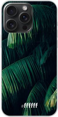 Palm Leaves Dark iPhone 15 Pro Max