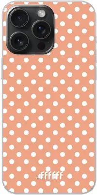 Peachy Dots iPhone 15 Pro Max