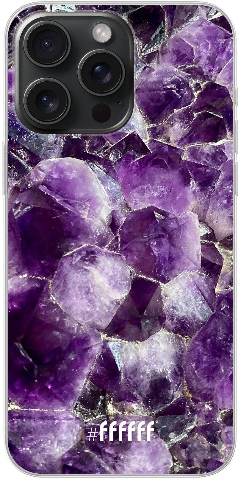 Purple Geode iPhone 15 Pro Max