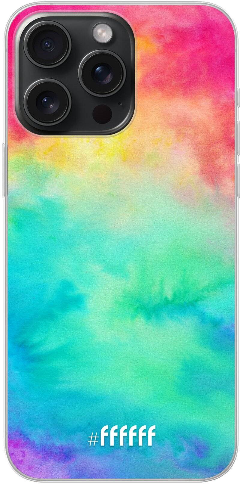 Rainbow Tie Dye iPhone 15 Pro Max