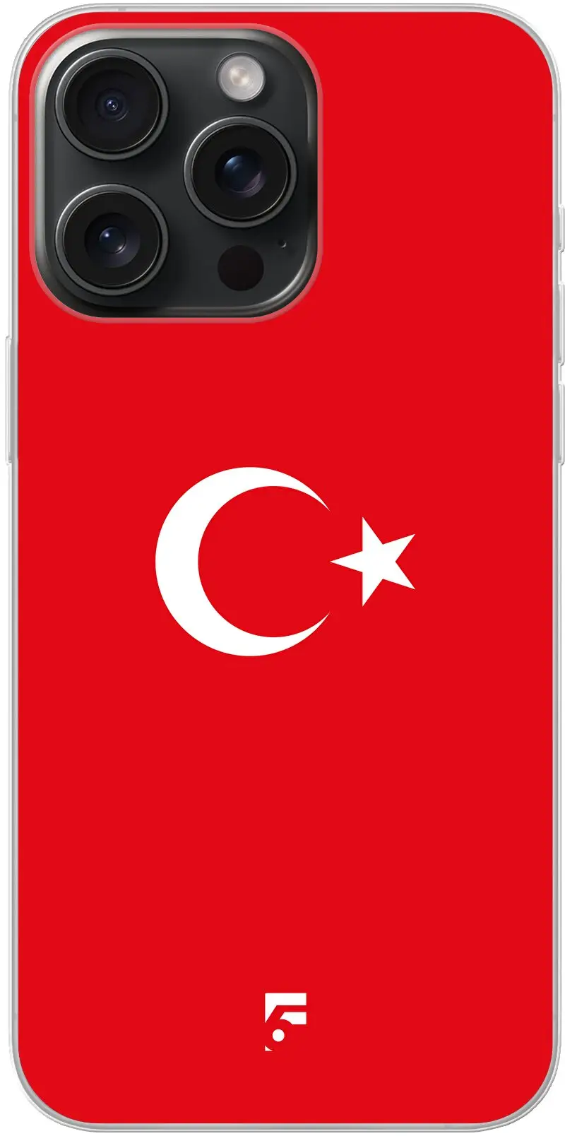 Turkije vlag iPhone 15 Pro Max