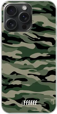 Woodland Camouflage iPhone 15 Pro Max