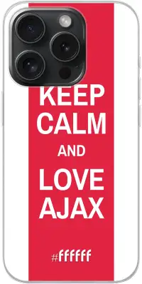 AFC Ajax Keep Calm iPhone 15 Pro