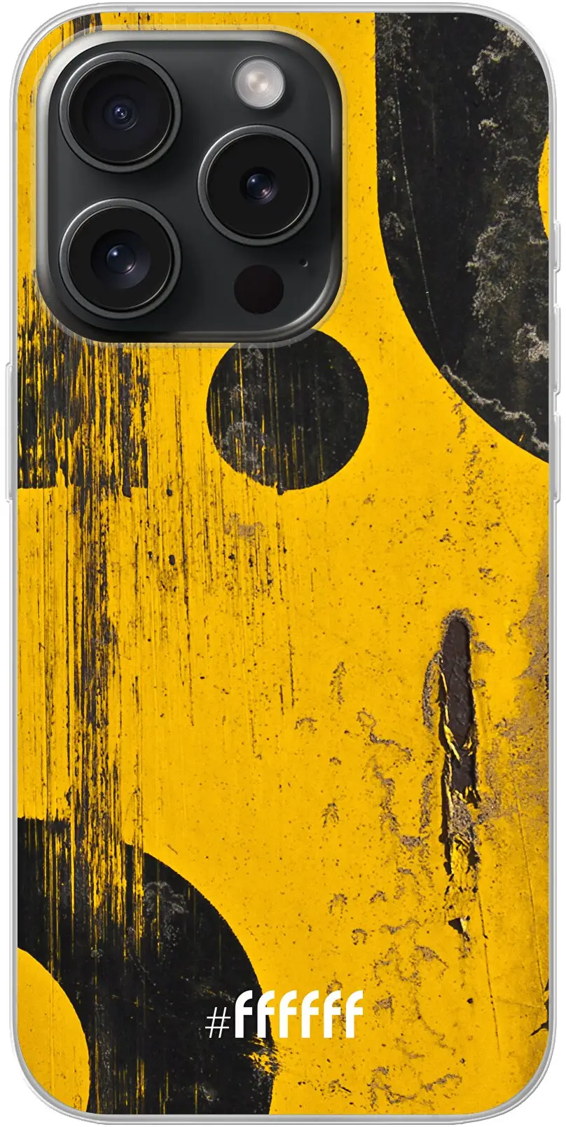 Black And Yellow iPhone 15 Pro