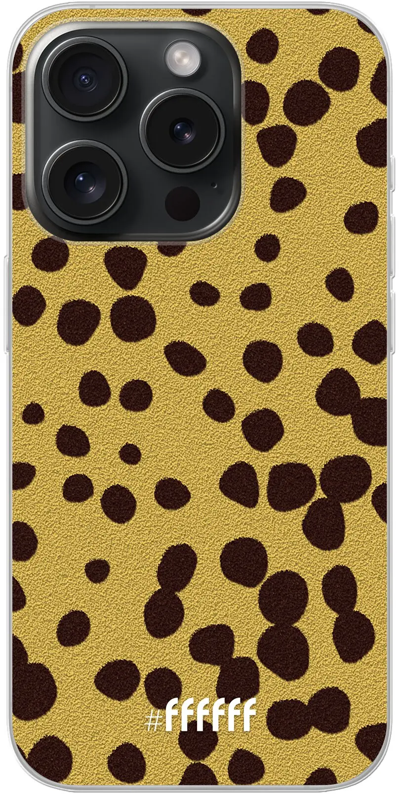 Cheetah Print iPhone 15 Pro