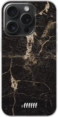 Dark Golden Marble iPhone 15 Pro