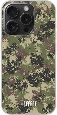 Digital Camouflage iPhone 15 Pro