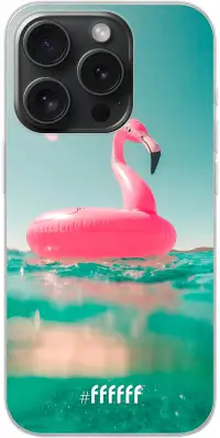 Flamingo Floaty iPhone 15 Pro