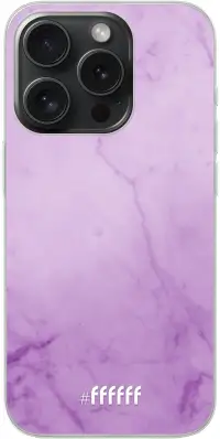 Lilac Marble iPhone 15 Pro